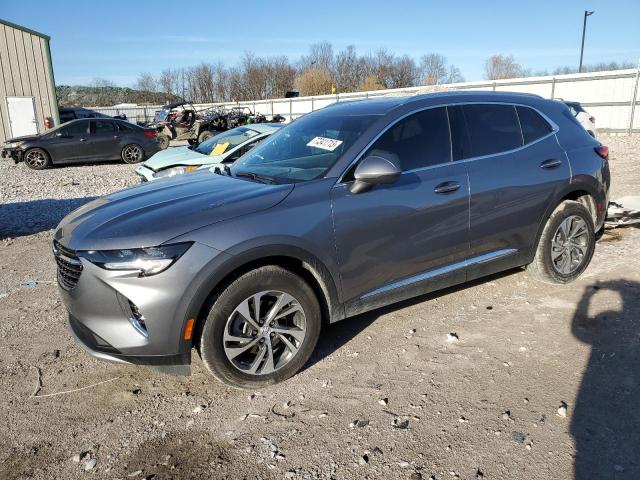 LRBFZNR48ND066443 - 2022 BUICK ENVISION ESSENCE GRAY photo 1