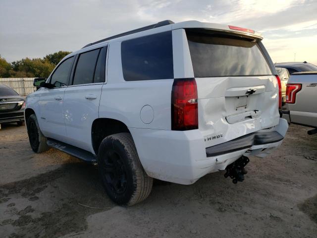 1GNSCAKC6KR313606 - 2019 CHEVROLET TAHOE C1500  LS WHITE photo 2