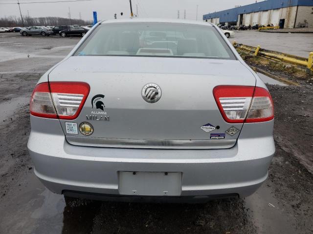 3MEFM07Z06R655351 - 2006 MERCURY MILAN SILVER photo 6