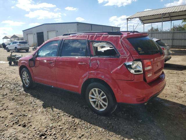 3C4PDCBG4DT548803 - 2013 DODGE JOURNEY SXT RED photo 2