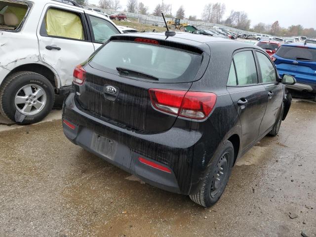 3KPA25AB9JE087482 - 2018 KIA RIO LX BLACK photo 3