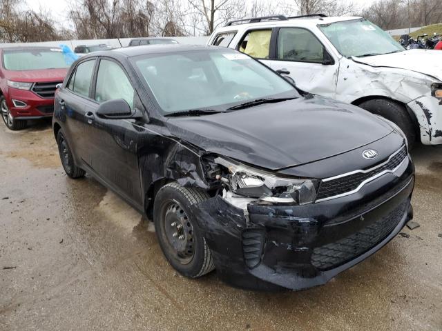 3KPA25AB9JE087482 - 2018 KIA RIO LX BLACK photo 4