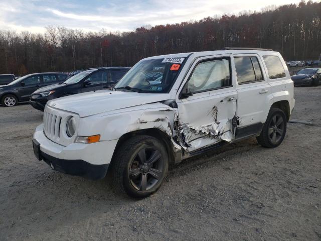 1C4NJRFB6FD366210 - 2015 JEEP PATRIOT LATITUDE WHITE photo 1