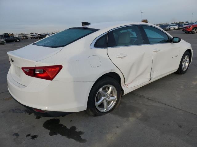 1G1ZC5STXJF223687 - 2018 CHEVROLET MALIBU LS WHITE photo 3