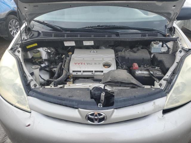 5TDZA23C66S530033 - 2006 TOYOTA SIENNA CE SILVER photo 11