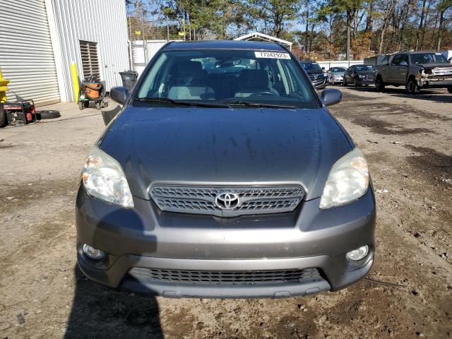 2T1KR32E77C625763 - 2007 TOYOTA COROLLA MA XR GRAY photo 5
