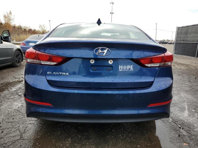 5NPD84LF6JH318954 - 2018 HYUNDAI ELANTRA SEL BLUE photo 6