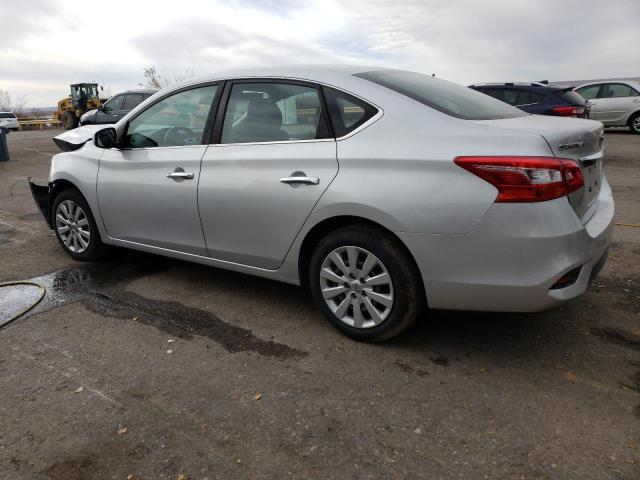 3N1AB7AP2JY277505 - 2018 NISSAN SENTRA S SILVER photo 2