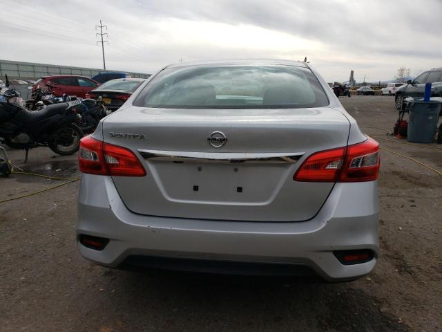 3N1AB7AP2JY277505 - 2018 NISSAN SENTRA S SILVER photo 6