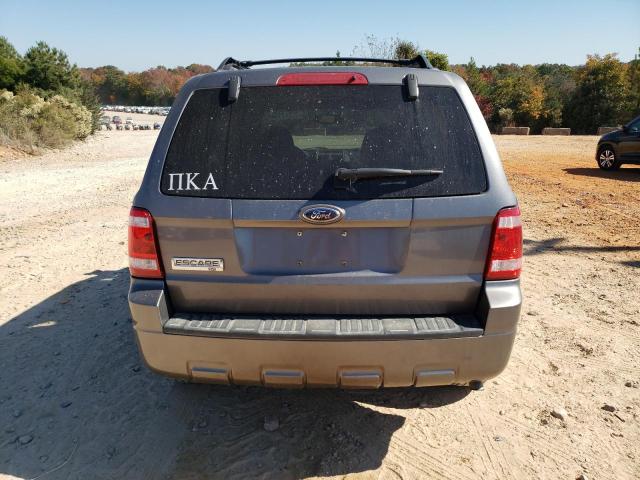 1FMCU03G09KA20305 - 2009 FORD ESCAPE XLT GRAY photo 6