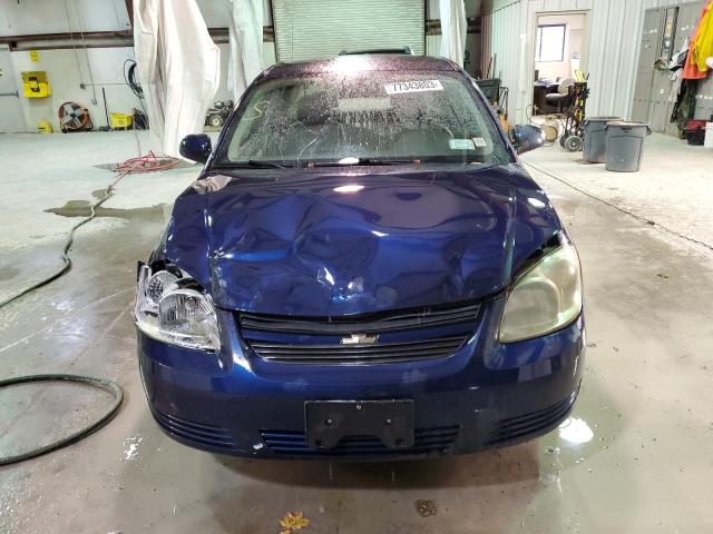 1G1AL58F287330655 - 2008 CHEVROLET COBALT LT BLUE photo 5