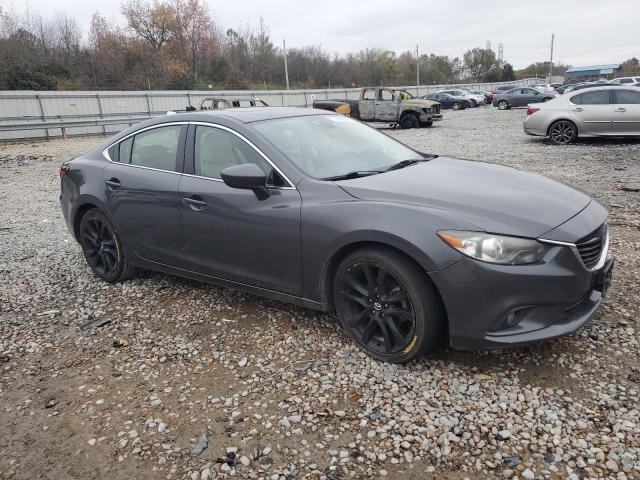 JM1GJ1W61E1140329 - 2014 MAZDA 6 GRAND TOURING GRAY photo 4