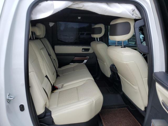 5TFMA5ABXNX004356 - 2022 TOYOTA TUNDRA CREWMAX PLATINUM Weiß Foto 10