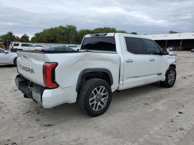 5TFMA5ABXNX004356 - 2022 TOYOTA TUNDRA CREWMAX PLATINUM Weiß Foto 3