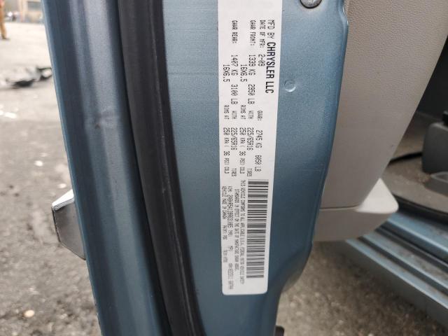 2A8HR54139R631085 - 2009 CHRYSLER TOWN & COU TOURING BLUE photo 12