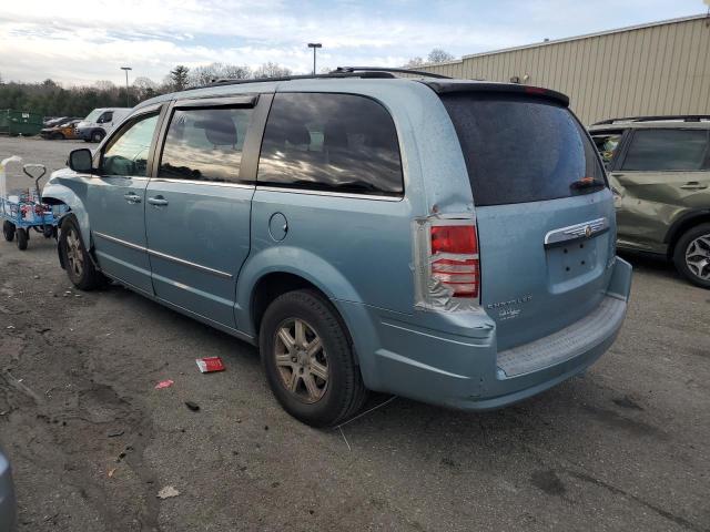 2A8HR54139R631085 - 2009 CHRYSLER TOWN & COU TOURING BLUE photo 2