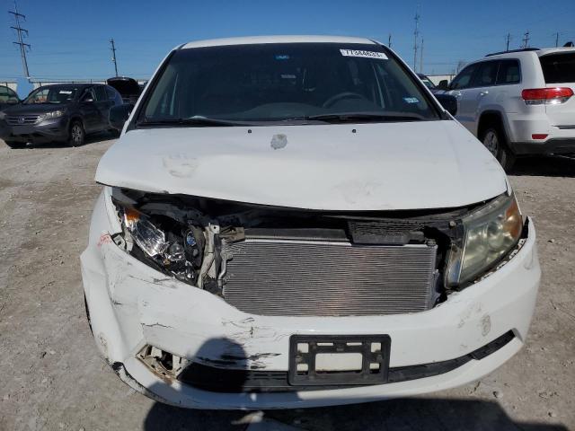 5FNRL5H45BB028397 - 2011 HONDA ODYSSEY EX WHITE photo 5