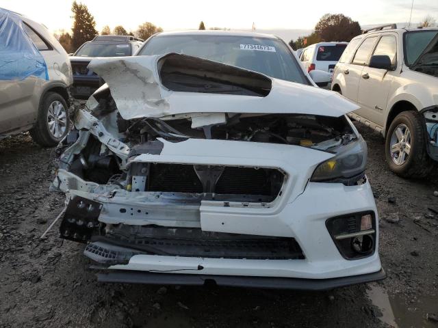 JF1VA1A66F9807967 - 2015 SUBARU WRX WHITE photo 5