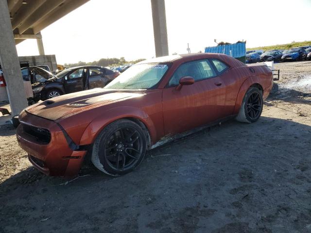 2C3CDZFJXNH147634 - 2022 DODGE CHALLENGER R/T SCAT PACK ORANGE photo 1