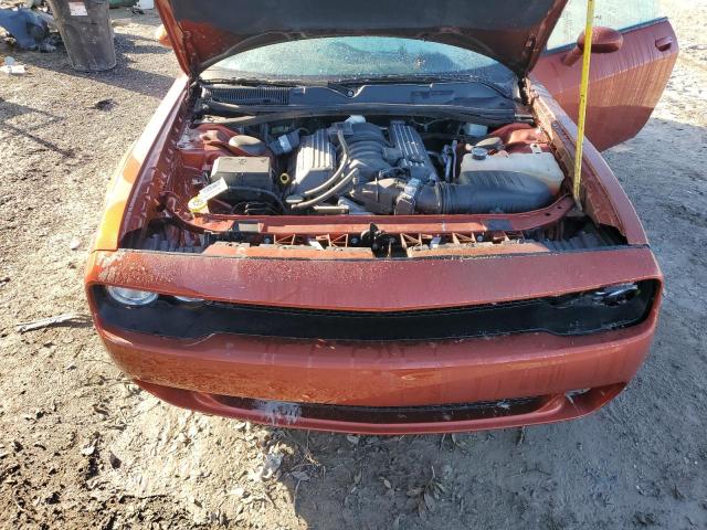 2C3CDZFJXNH147634 - 2022 DODGE CHALLENGER R/T SCAT PACK ORANGE photo 11