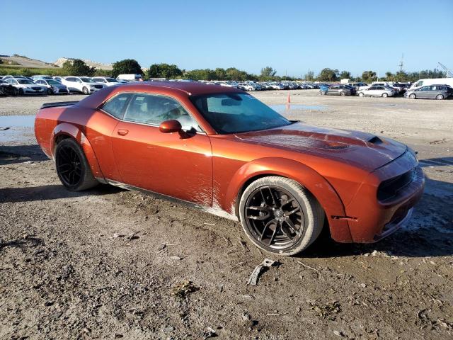 2C3CDZFJXNH147634 - 2022 DODGE CHALLENGER R/T SCAT PACK ORANGE photo 4