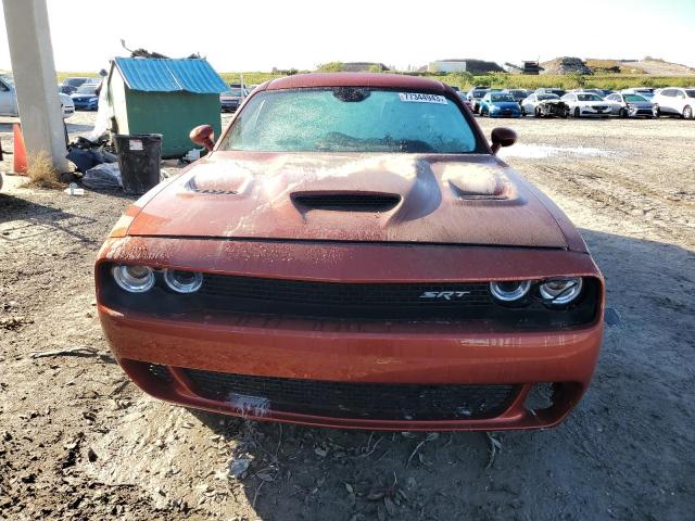 2C3CDZFJXNH147634 - 2022 DODGE CHALLENGER R/T SCAT PACK ORANGE photo 5