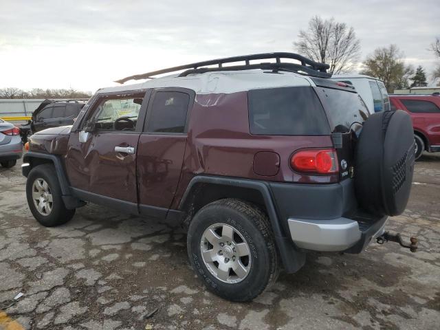 JTEBU11F970090468 - 2007 TOYOTA FJ CRUISER BURGUNDY photo 2