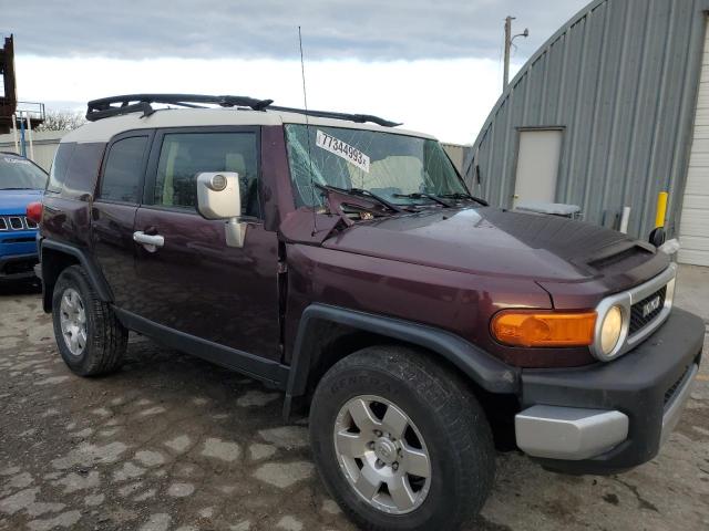 JTEBU11F970090468 - 2007 TOYOTA FJ CRUISER BURGUNDY photo 4