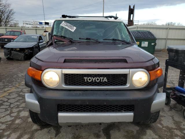 JTEBU11F970090468 - 2007 TOYOTA FJ CRUISER BURGUNDY photo 5