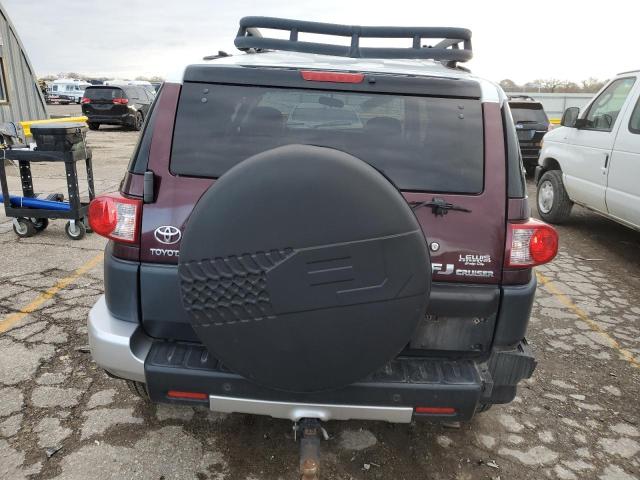 JTEBU11F970090468 - 2007 TOYOTA FJ CRUISER BURGUNDY photo 6