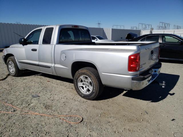 1D7HE42N45S256339 - 2005 DODGE DAKOTA SLT GRAY photo 2