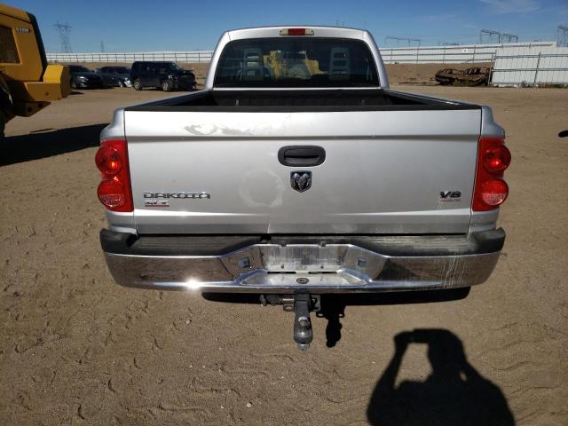 1D7HE42N45S256339 - 2005 DODGE DAKOTA SLT GRAY photo 6