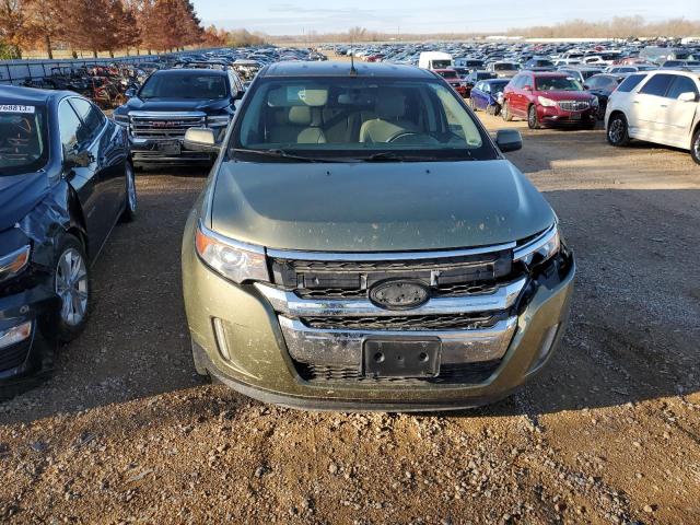 2FMDK3JC6CBA81400 - 2012 FORD EDGE SEL GREEN photo 5