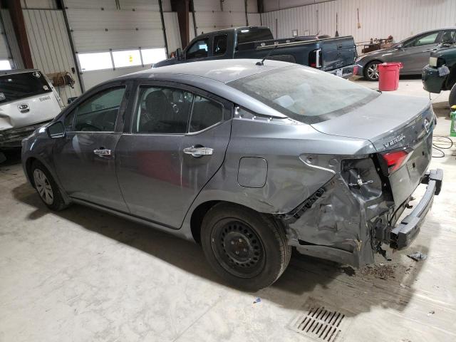 3N1CN8DV6LL806731 - 2020 NISSAN VERSA S GRAY photo 2