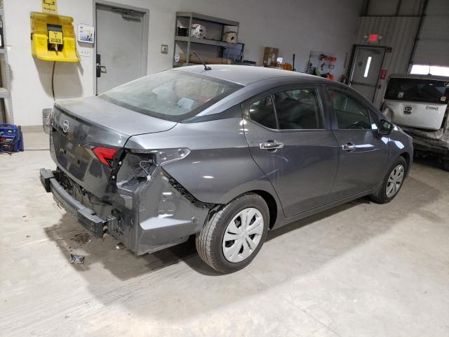 3N1CN8DV6LL806731 - 2020 NISSAN VERSA S GRAY photo 3