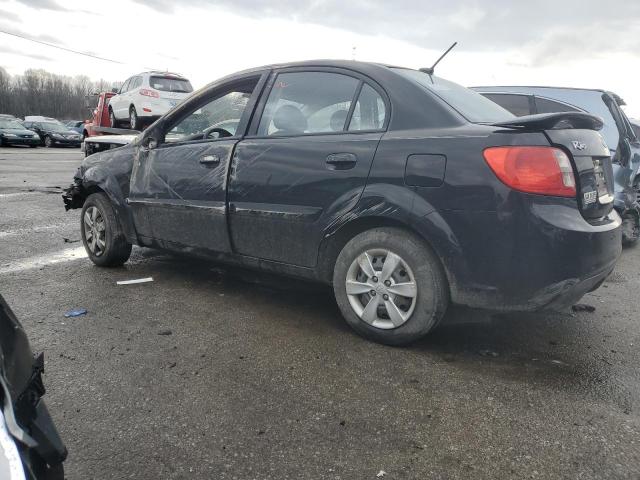 KNADH4A33B6750354 - 2011 KIA RIO BASE BLACK photo 2