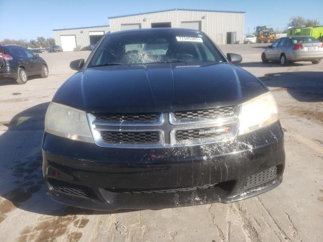 1C3CDZAB0DN608748 - 2013 DODGE AVENGER SE BLACK photo 5