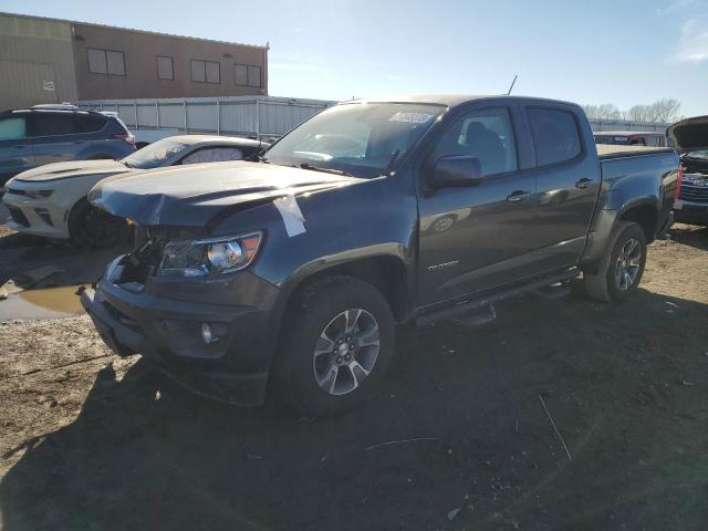 1GCGTCE32F1251468 - 2015 CHEVROLET COLORADO Z71 GRAY photo 1