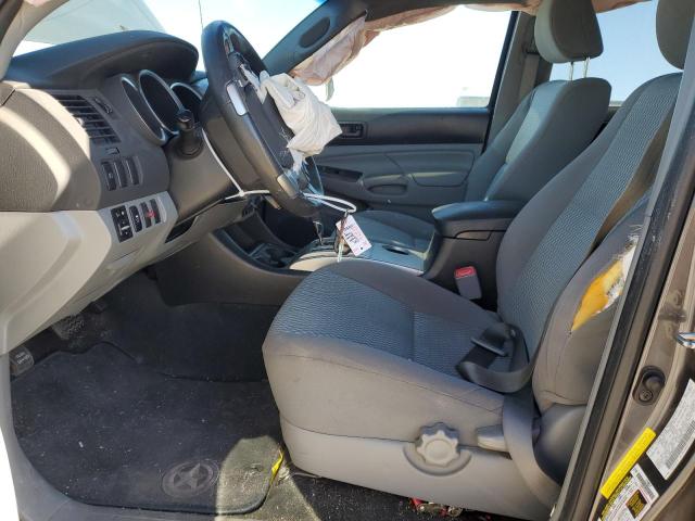 5TFJU4GN5FX090621 - 2015 TOYOTA TACOMA DOUBLE CAB PRERUNNER GRAY photo 7