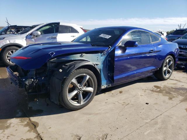 1FA6P8AM9G5272622 - 2016 FORD MUSTANG BLUE photo 1