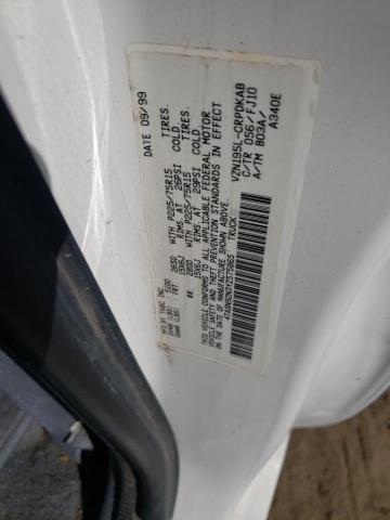 4TASN92N3YZ575865 - 2000 TOYOTA TACOMA XTRACAB PRERUNNER 白色 照片 12