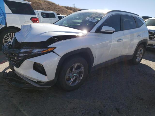 5NMJBCAE8NH060741 - 2022 HYUNDAI TUCSON SEL WHITE photo 1