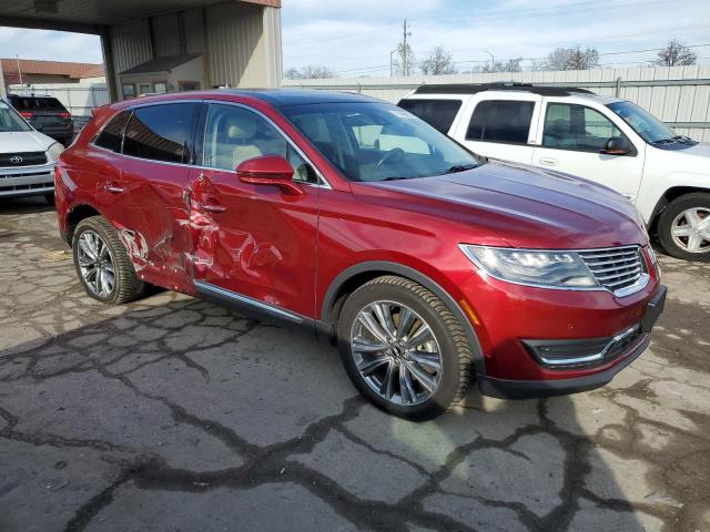 2LMPJ8LP7HBL37455 - 2017 LINCOLN MKX RESERVE أحمر صورة 4