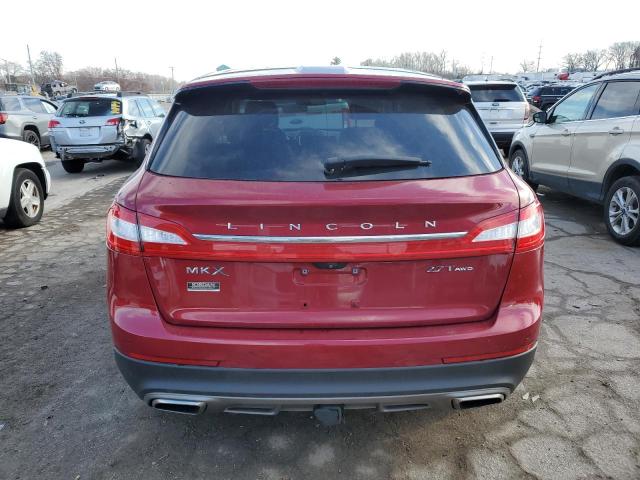 2LMPJ8LP7HBL37455 - 2017 LINCOLN MKX RESERVE RED photo 6