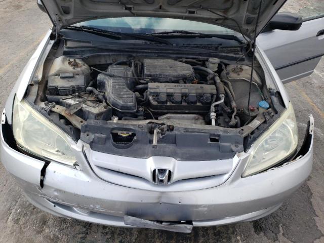 2HGES16384H600839 - 2004 HONDA CIVIC DX VP SILVER photo 11