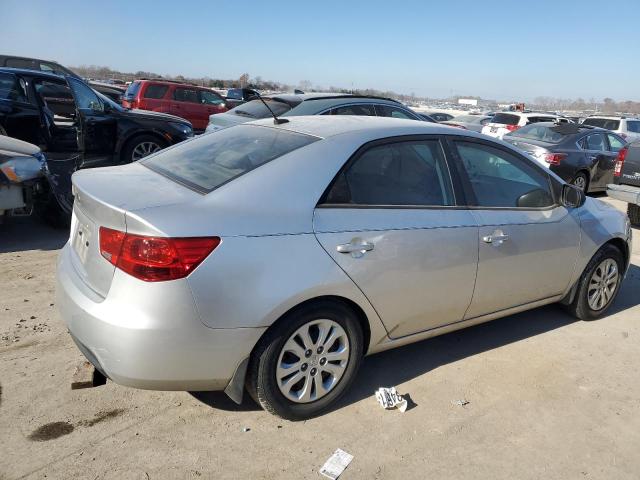 KNAFT4A25C5480212 - 2012 KIA FORTE LX SILVER photo 3