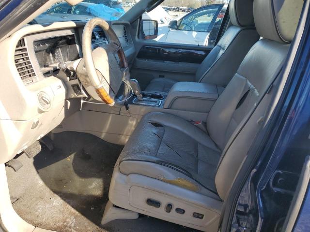 5LMFU28508LJ09989 - 2008 LINCOLN NAVIGATOR BLUE photo 7