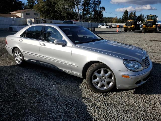 WDBNG83J43A337899 - 2003 MERCEDES-BENZ S 430 4MATIC SILVER photo 4