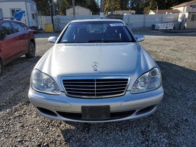 WDBNG83J43A337899 - 2003 MERCEDES-BENZ S 430 4MATIC SILVER photo 5