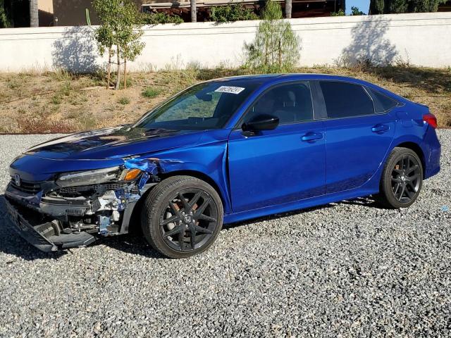 2HGFE2F53NH585560 - 2022 HONDA CIVIC SPORT 蓝色 照片 1